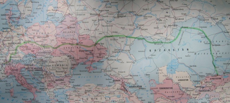 Trajet Suisse - Kirghizistan